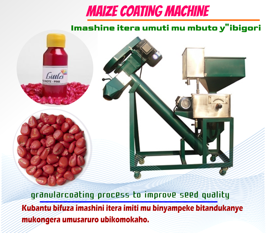 Maize Coating Machine
